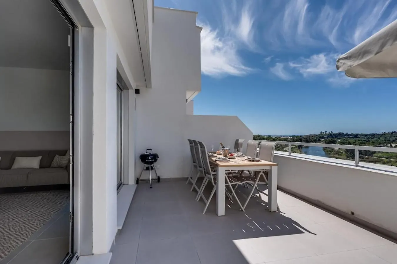 Charming 3Br Apartment With Panoramic Views Estepona Hiszpania
